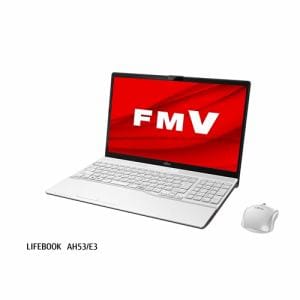 富士通　FMVA53E3W　ノートパソコン　FMV　LIFEBOOK　　プレミアムホワイト