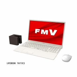 富士通　FMVT77E3W　ノートパソコン　FMV　LIFEBOOK　　アイボリーホワイト